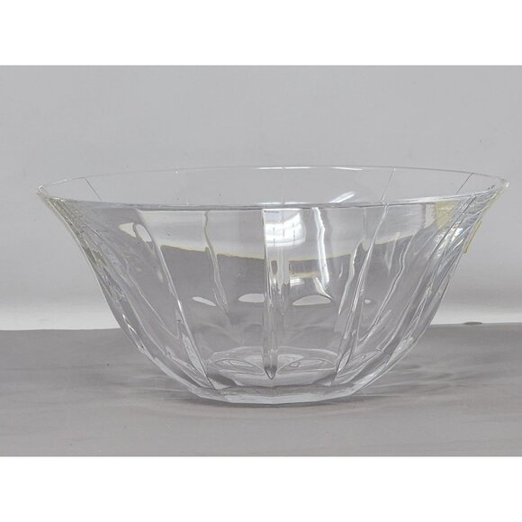 Atlantis Full Lead Crystal Hand-Blown & Cut Round Bowl Made In Portugal - Picture 4 of 10